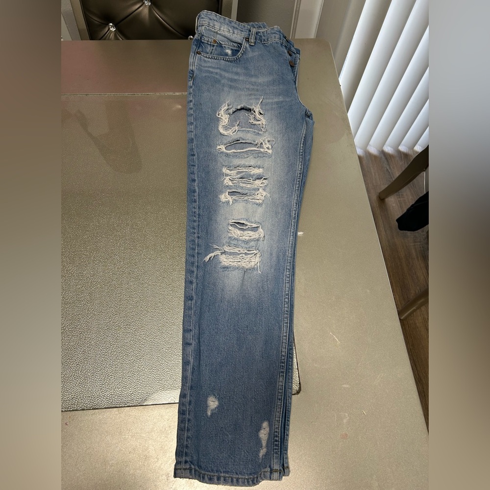 Distressed Jeans